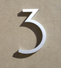 mid century house numbers 3