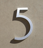 mid century house numbers 5